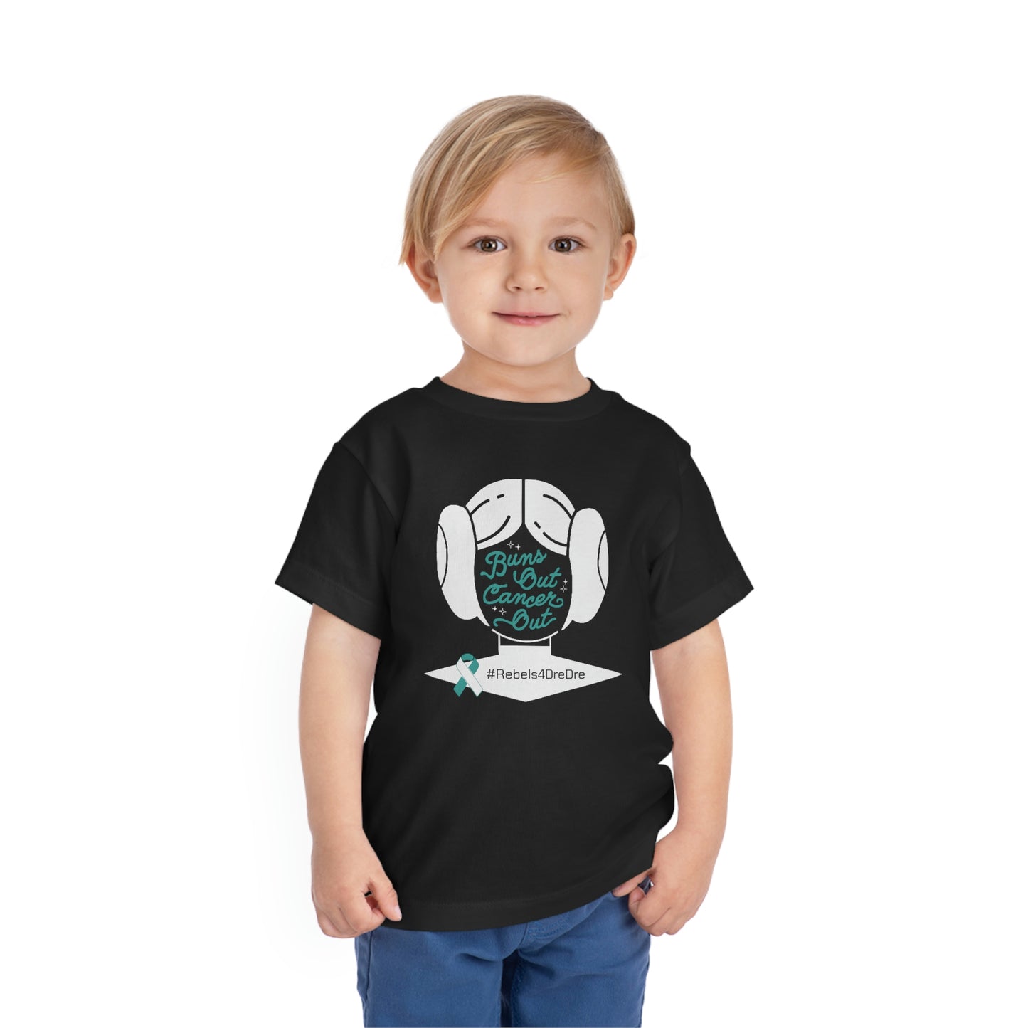 Toddler Short Sleeve Tee (Black or White)