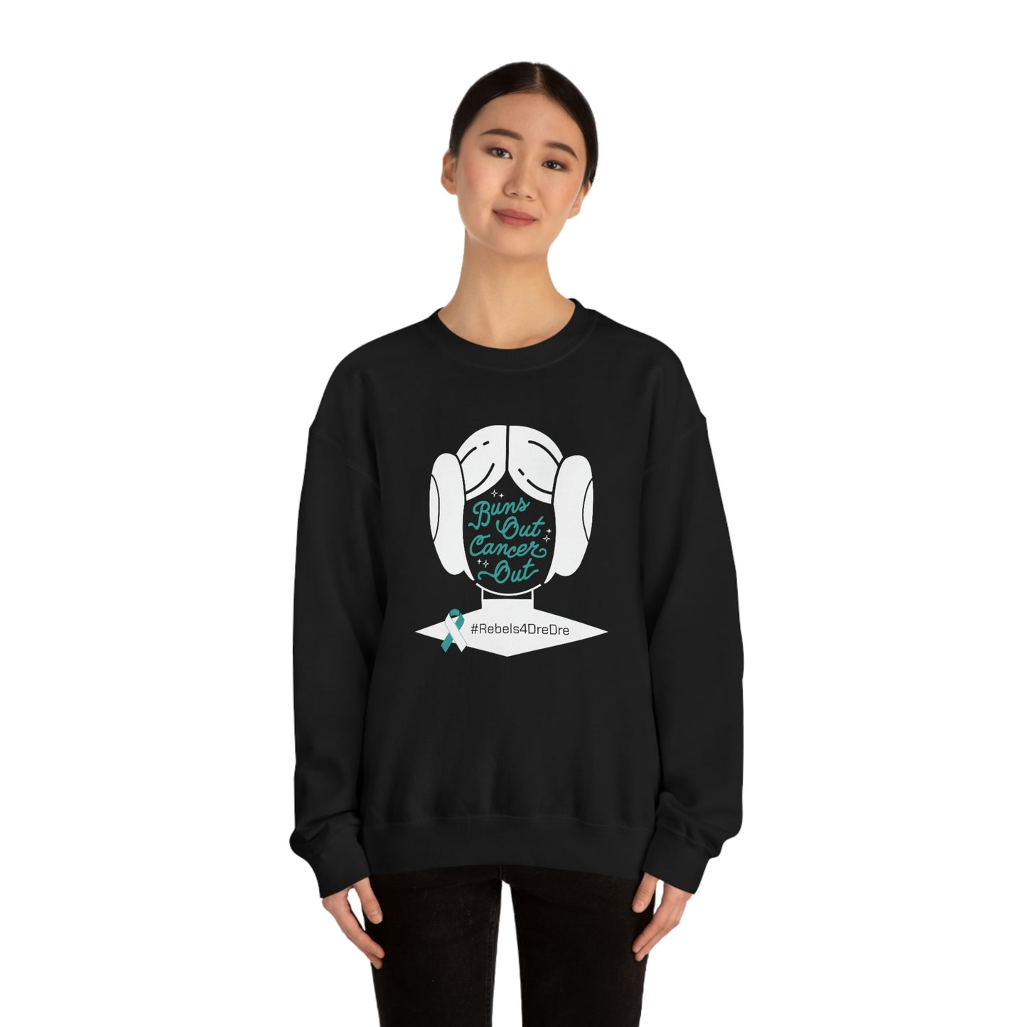 Adult Crewneck Sweatshirt (Black or White)