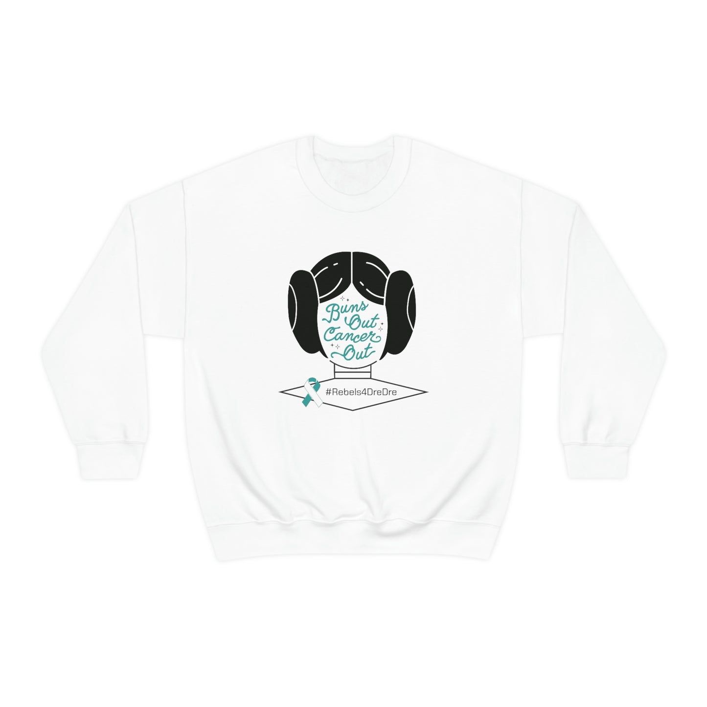 Adult Crewneck Sweatshirt (Black or White)