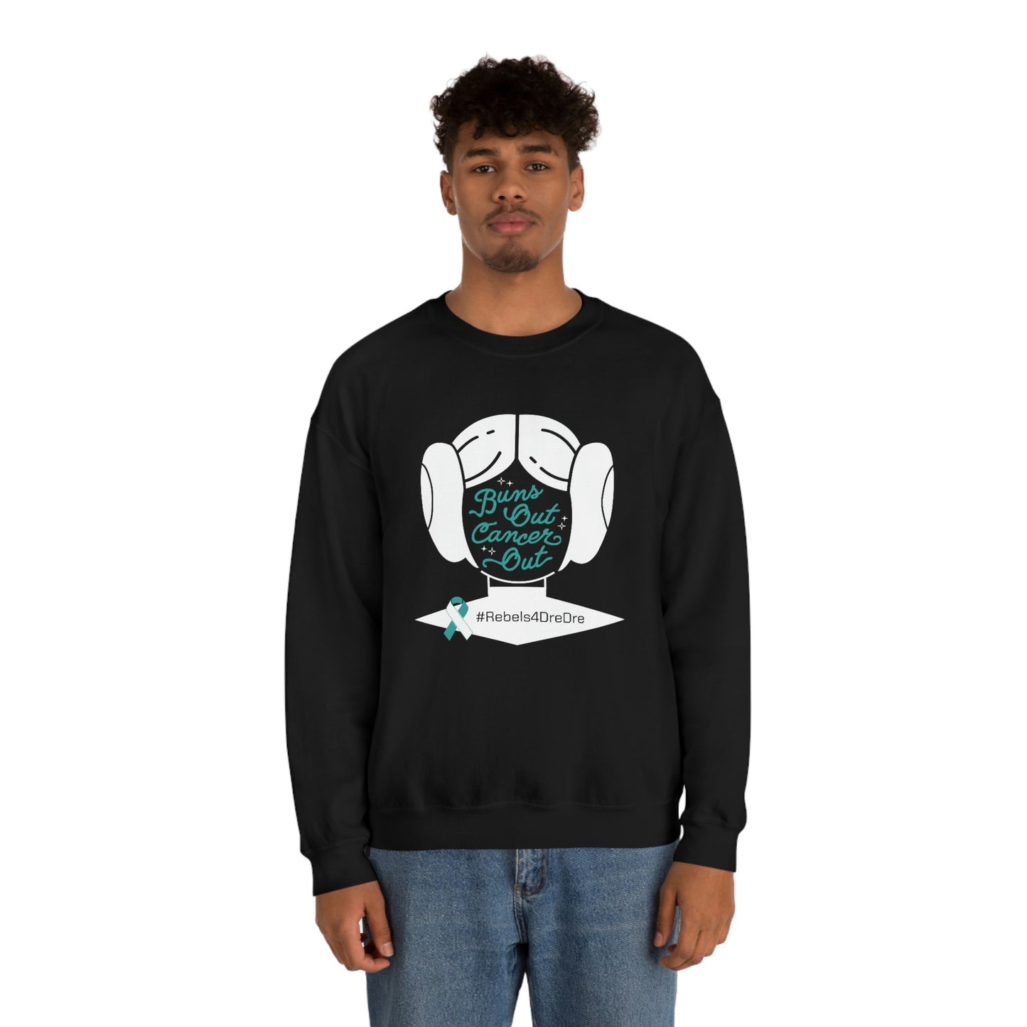Adult Crewneck Sweatshirt (Black or White)
