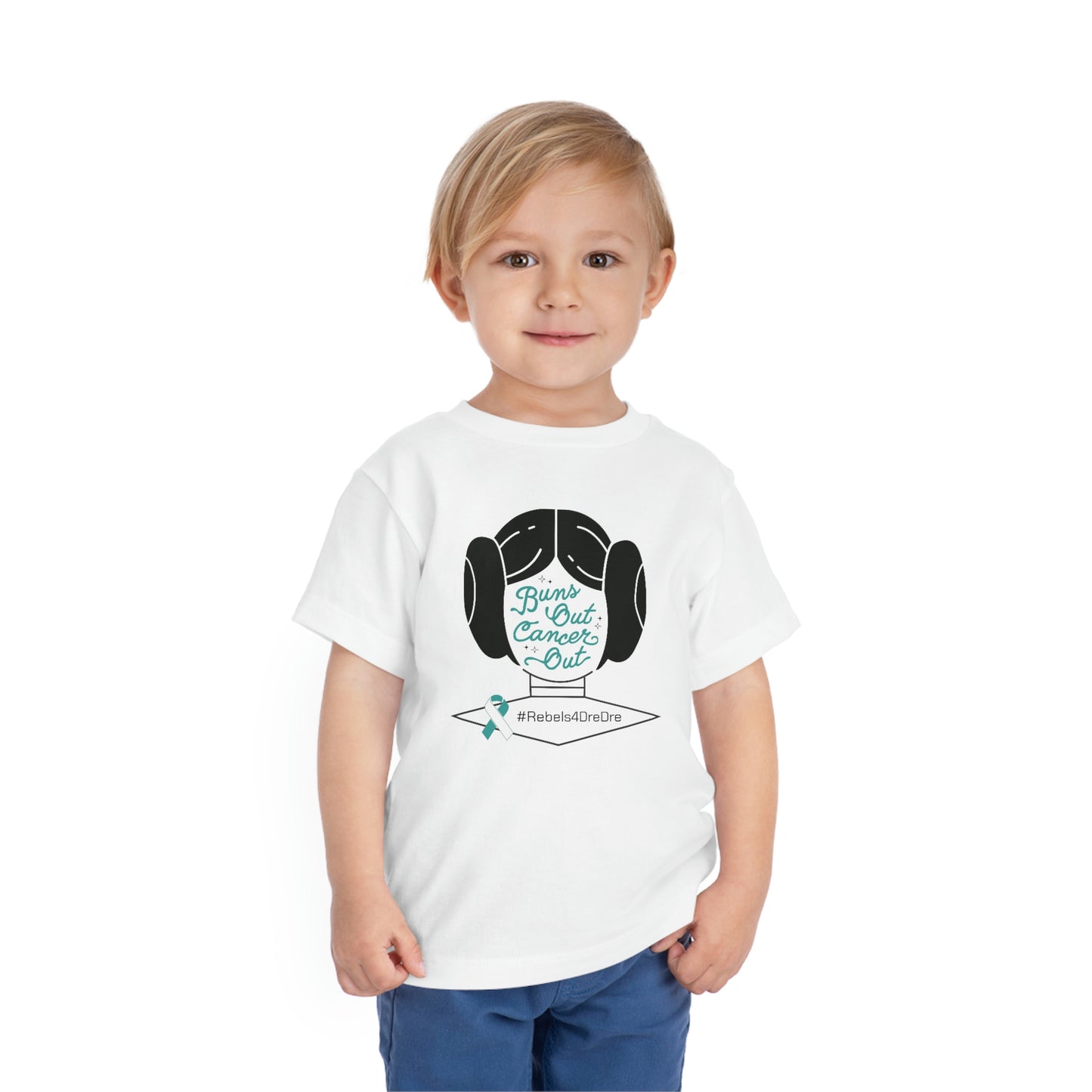 Toddler Short Sleeve Tee (Black or White)