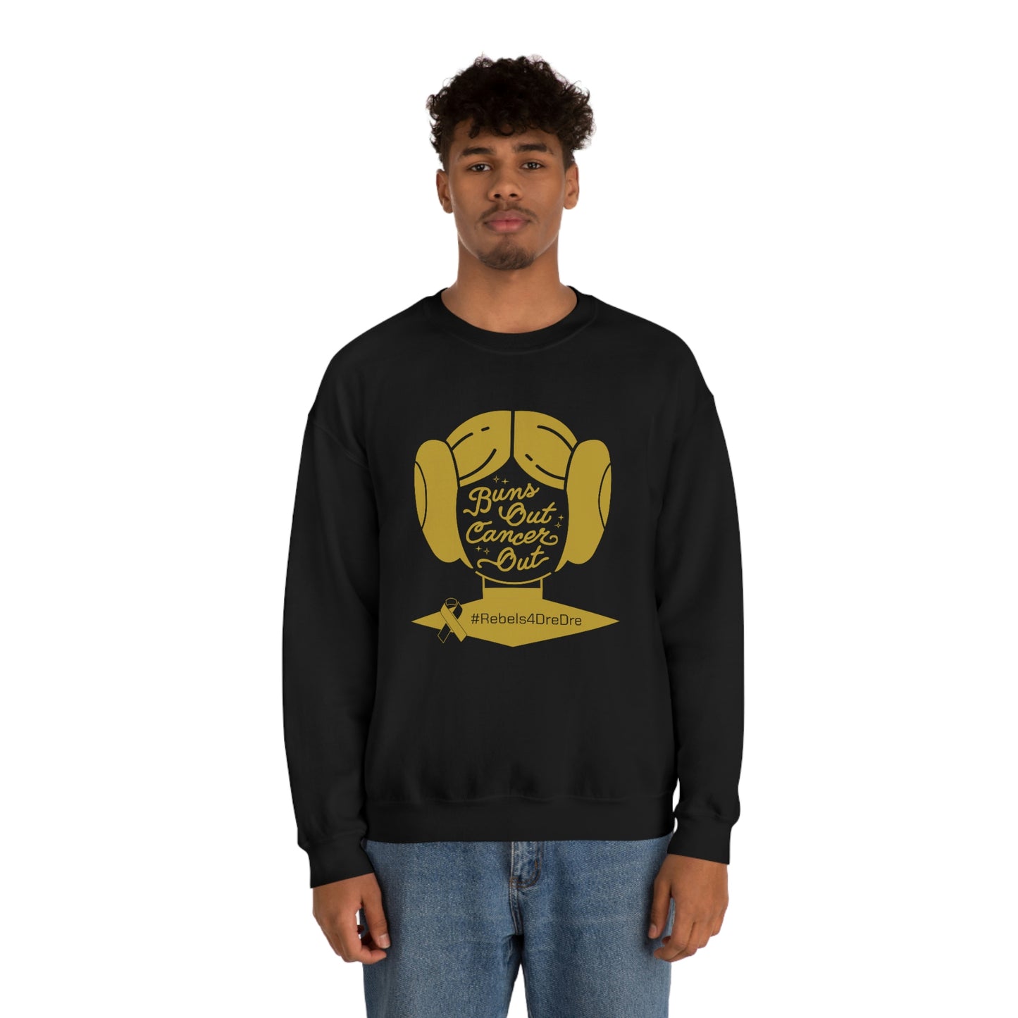 Adult Crewneck Sweatshirt (Gold Design)