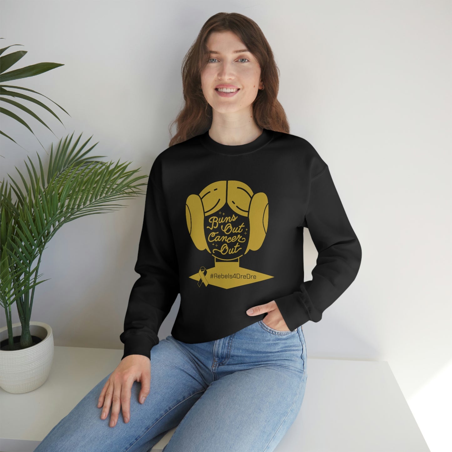 Adult Crewneck Sweatshirt (Gold Design)