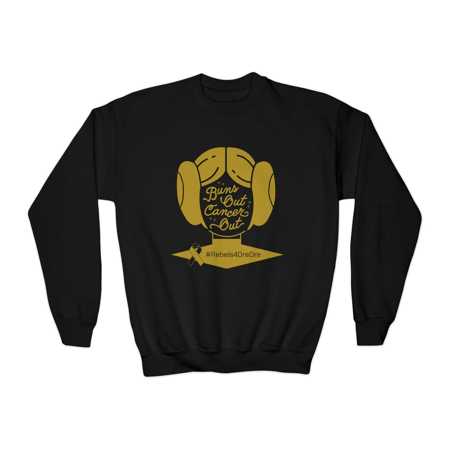Youth Crewneck Sweatshirt (Gold Design)