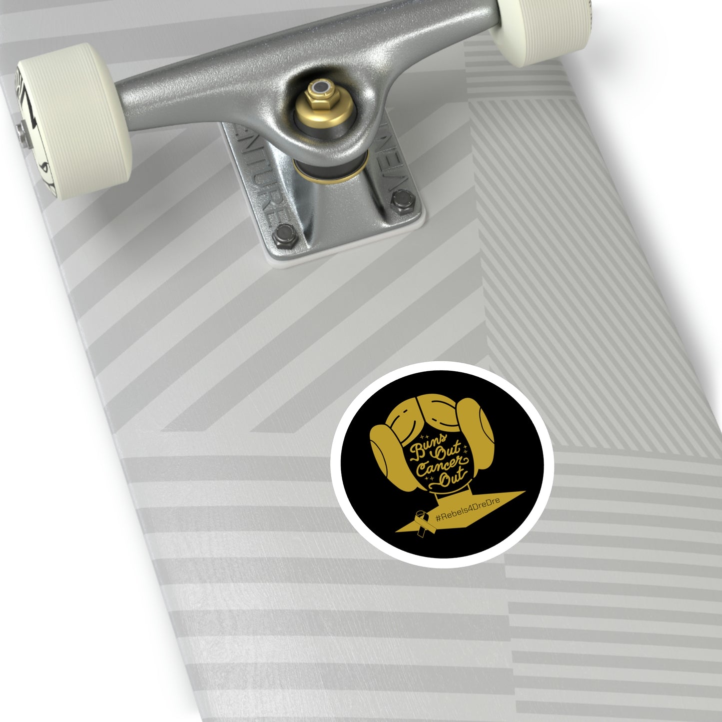 Round Stickers, Indoor\Outdoor (Gold Design)