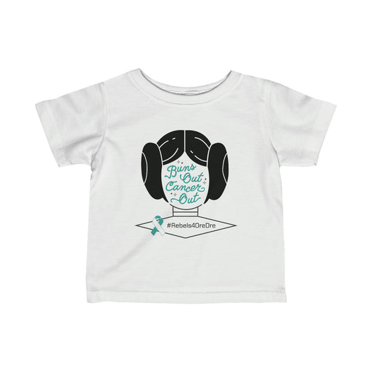 Infant Fine Jersey Tee (Black or White)