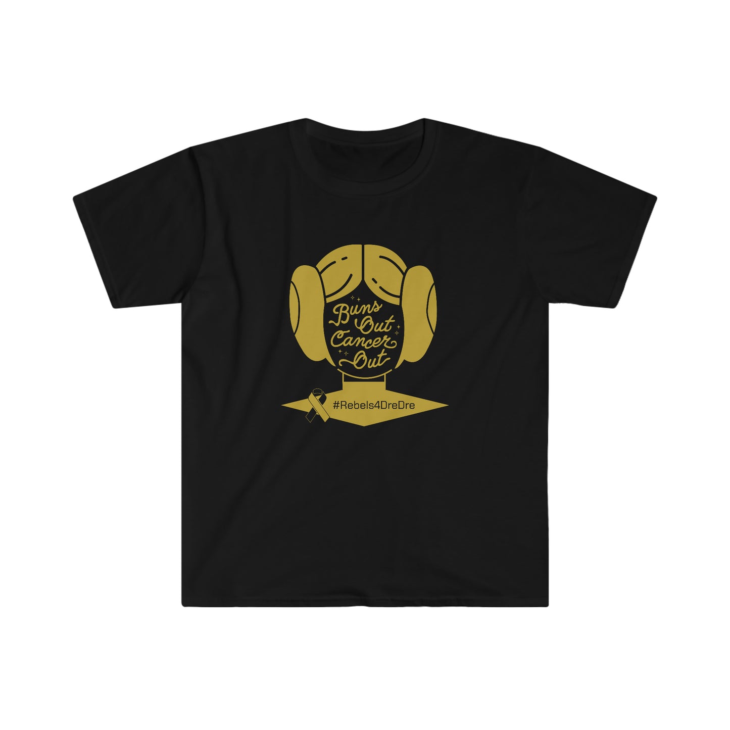Adult Softstyle T-Shirt (Gold Design)