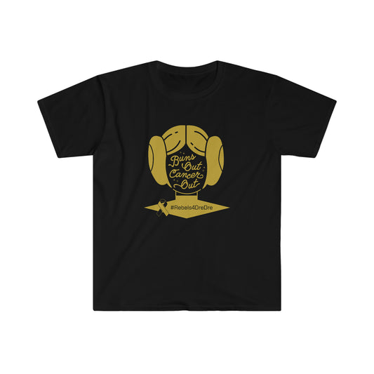 Adult Softstyle T-Shirt (Gold Design)