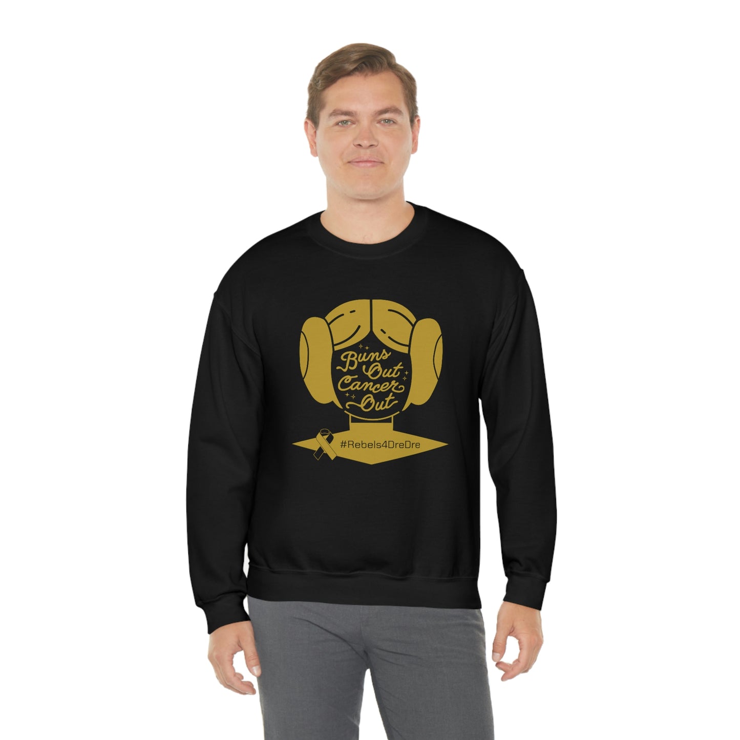 Adult Crewneck Sweatshirt (Gold Design)